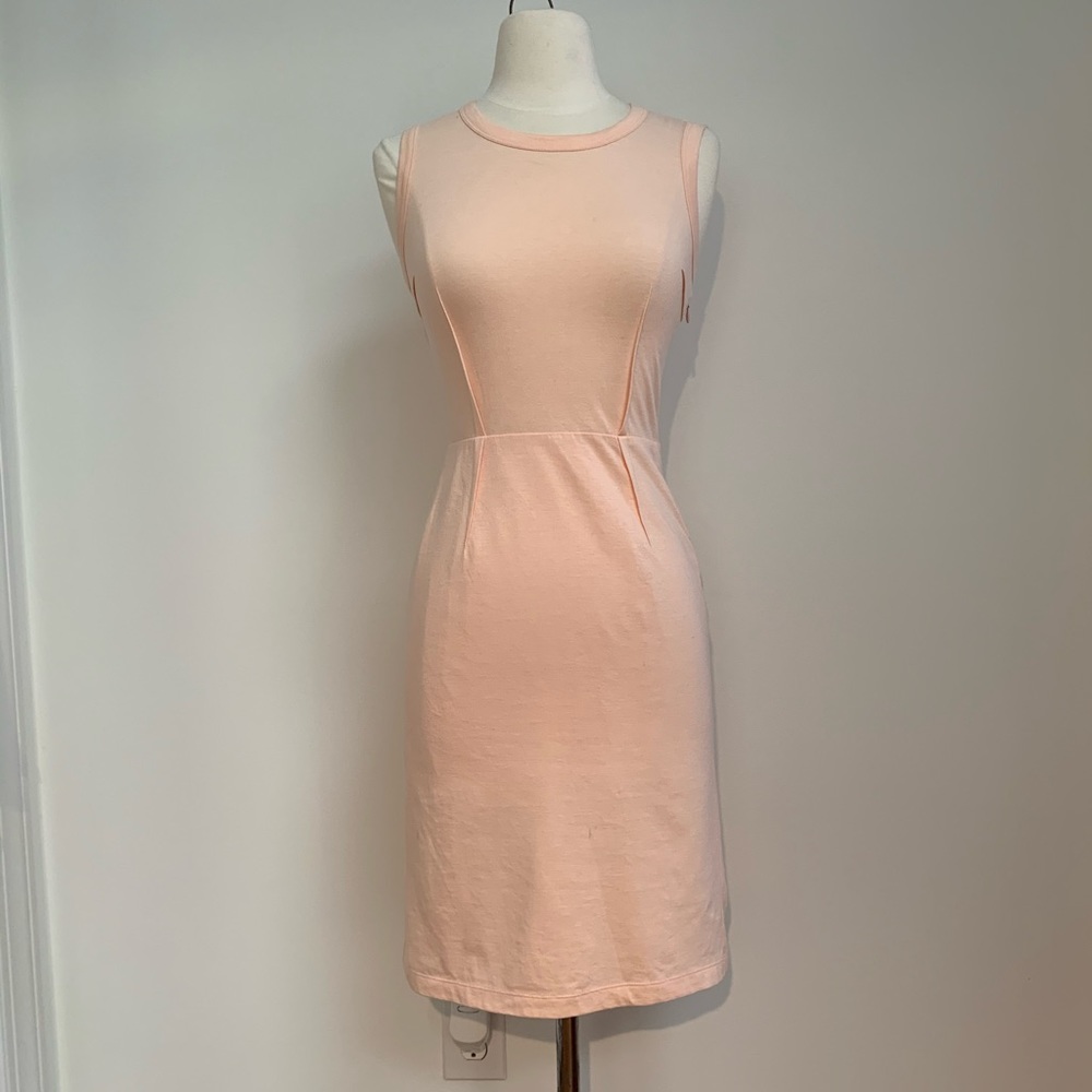 Prada Peach Sleeveless Dress